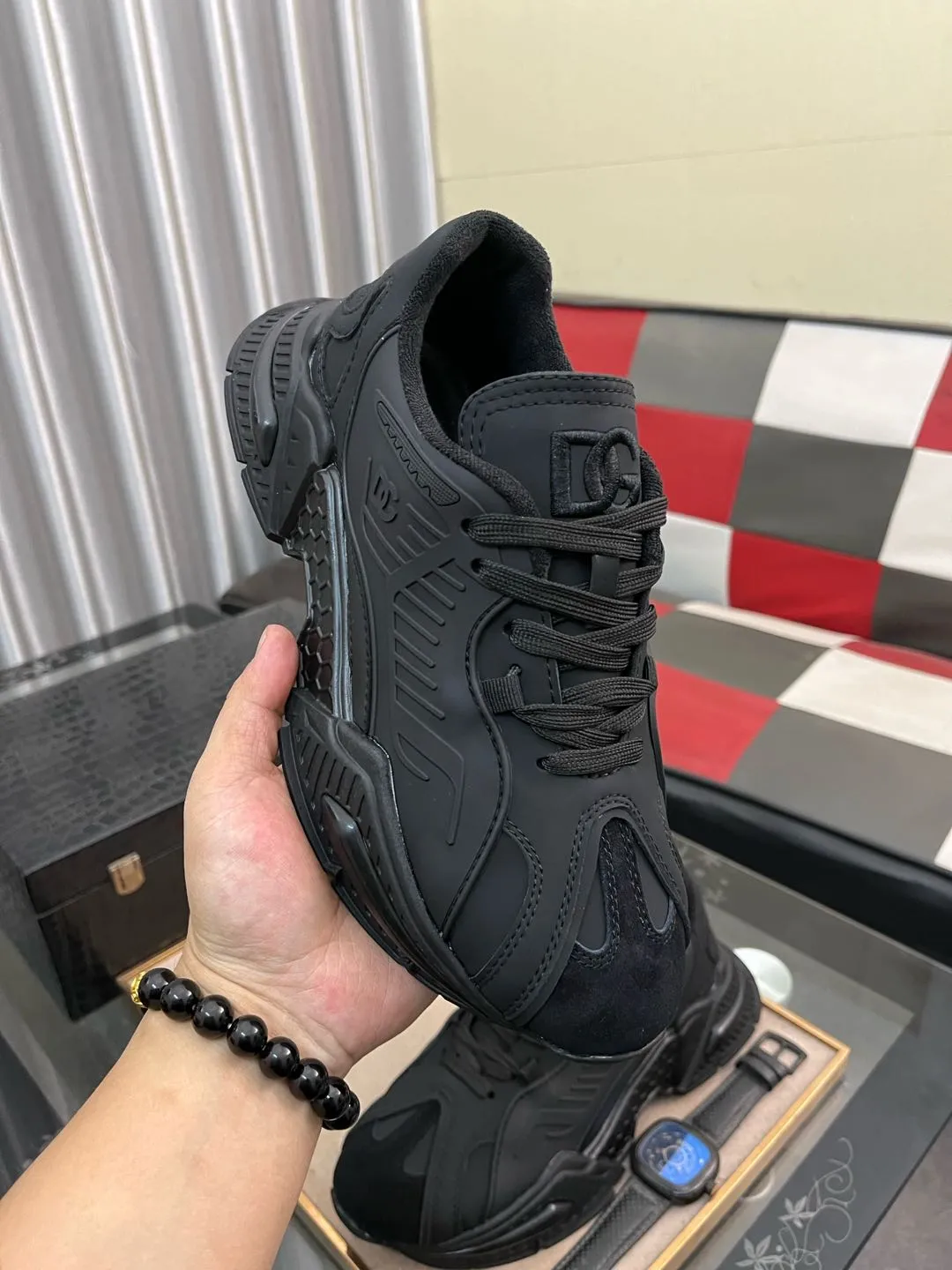 Men's men's shoes💰560⌚️⌚️DG "Dolce & Gabbana" low-top casual shoes Regular size: 35-46 Product material: Upper imported cowhide stitching fabric, breathable lining, original outsole